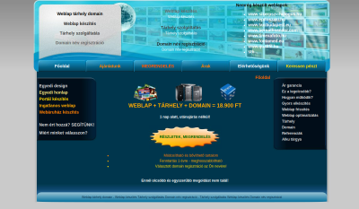 Weblap+Tárhely+Domain