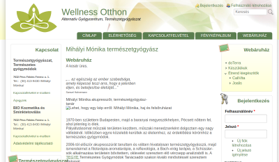 Mihályi Mónika természetgyógyász