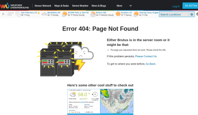 Wunderground - Horvátországi Időjárás