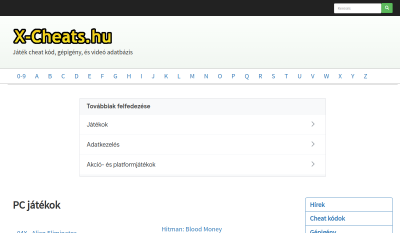 X-Cheats - PC, Windows Játékok
