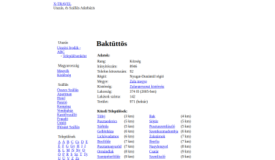 Baktüttös