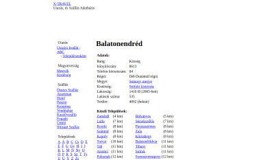 X-Travel - Balatonendréd