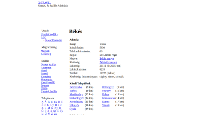 X-Travel - Békés