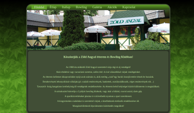 Zöld Angyal Vendéglő és Bowling Club