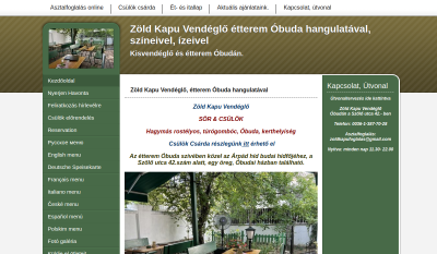Zöld Kapu Vendéglő