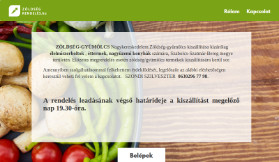 Bringer Hungary Kft. - Zöldség Rendelés