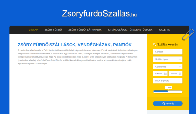 Zsóry-fürdő Szállás