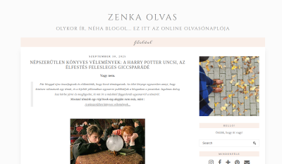 Zenka szerint a könyvek