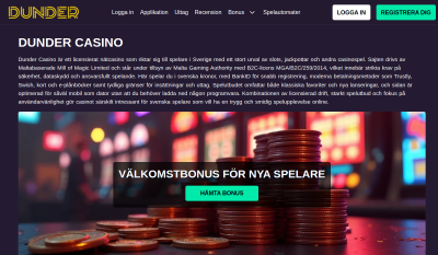 Dunder Casino Mobile