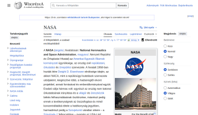 Wikipédia - NASA