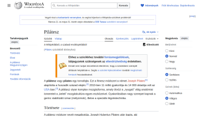 Wikipédia - Pilates