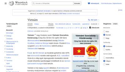 Wikipédia - Vietnam