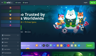 Wild.io Casino Mobile