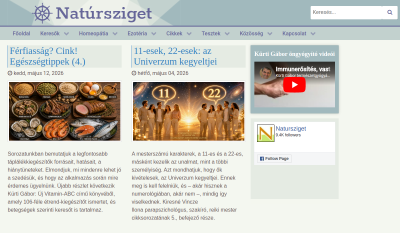 Natúrsziget - Kikötő az Egészséghez