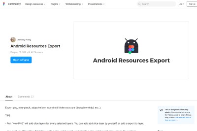 Android Resources Export