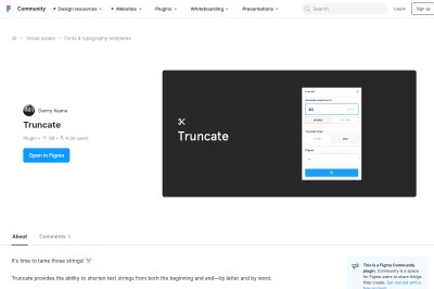 Truncate