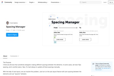 Spacing Manager