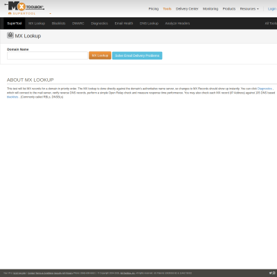 http://mxtoolbox.com/