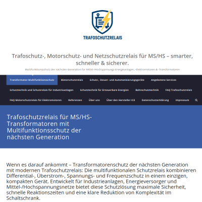 Trafoschutzrelais