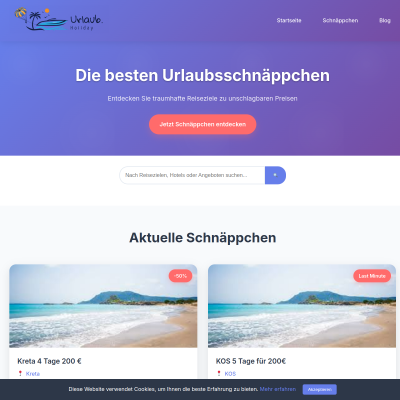 Urlaub.holiday