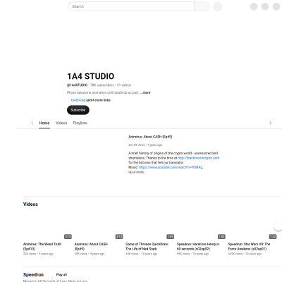 http://www.youtube.com/user/1A4STUDIO?feature=watch
