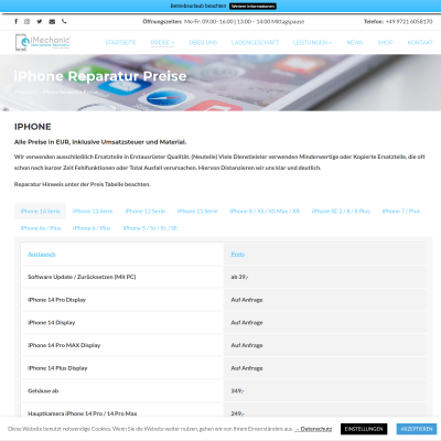 Samsung Reparatur Schweinfurt