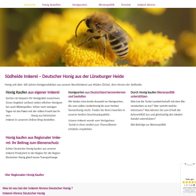 Akazienhonig aus Sachsen Anhalt produziert von  Bienen unserer Imkerei