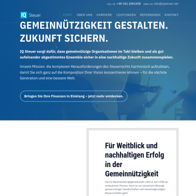IQ-Steuer-Nachrichten für NPOs