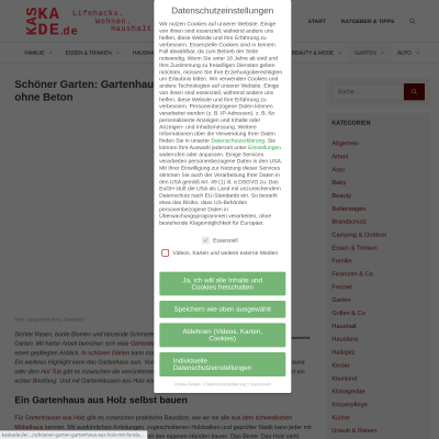 Volle Stabilität mit schnellen Schraubfundament