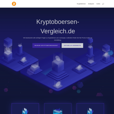 Vergleich Kryptoboersen