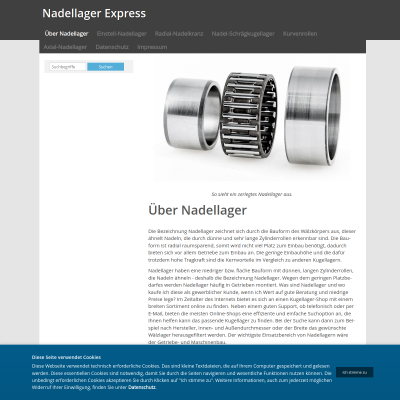 Nadellager Express – Über Nadellager