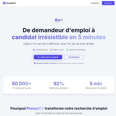 PromptCV.fr