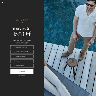 Billy Reid Houndstooth Archie