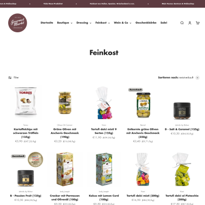 Feinkost aus Spanien
