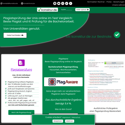 Plagiatsprüfung Test