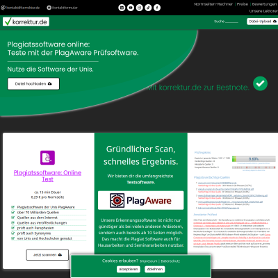 Plagiatssoftware online