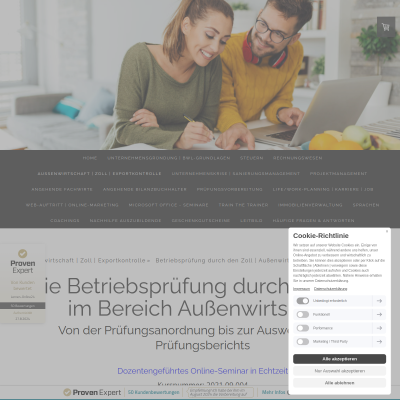 Zollbetriebsprüfung Seminar