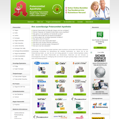 Ihre zuverlässige Online Apotheke