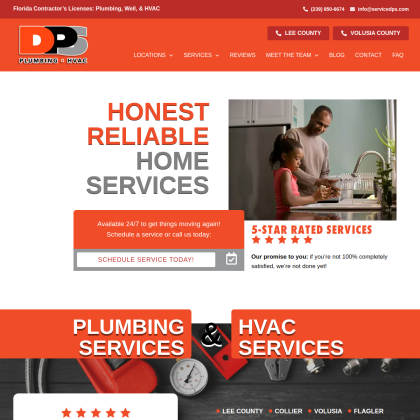 Diversified Plumbing Services of SW Florida mobile view