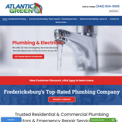 Atlantic Green LLC mobile view