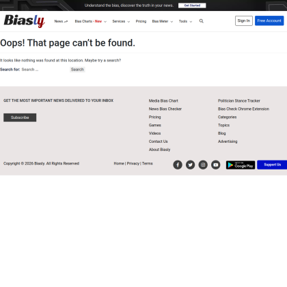 Biasly mobile view