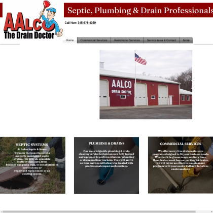 AALCO Septic & Sewer Inc - The Drain Doctor mobile view