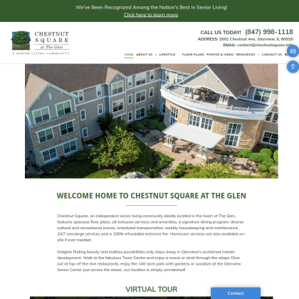 Chestnut Square at The Glen mobile view