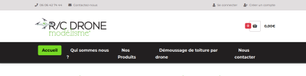 Site réalisé : R/C Drone Modélisme