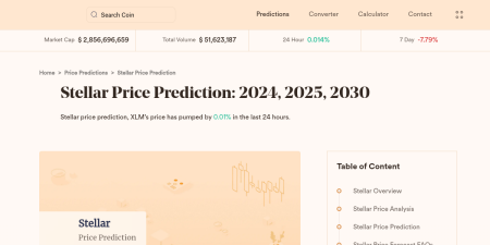 Read the full Article:  ⭲ Stellar (XLM) Price Prediction 2025-30: A three-digit target for XLM in 8 years?