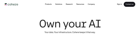 Cohere – 面向企业的语言AI平台