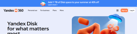 Yandex Disk-俄罗斯科技巨头出品