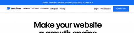 Webflow 无代码响应式设计