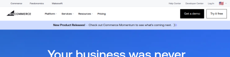 BigCommerce-面向增长的电商平台