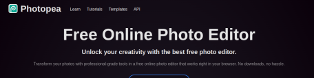 Photopea 免费在线PS